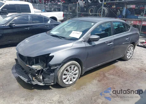 2017 Nissan Sentra Sv z USA, uszkodzony, nr VIN 3N1AB7AP2HL660660